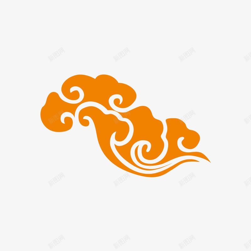 云朵png免抠素材_88icon https://88icon.com 云朵 云浪 浪花 祥云