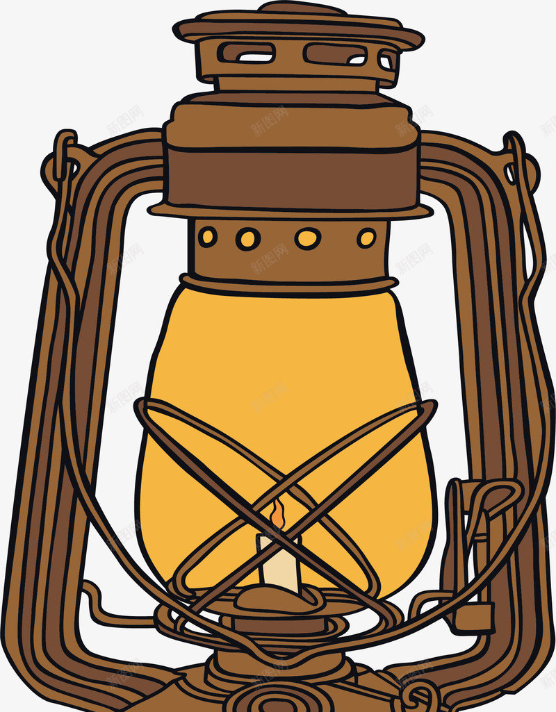 手绘的油灯矢量图ai免抠素材_88icon https://88icon.com 卡通油灯 手提 手绘油灯 欧式油灯 油灯 照明 矢量png 矢量图 蜡烛