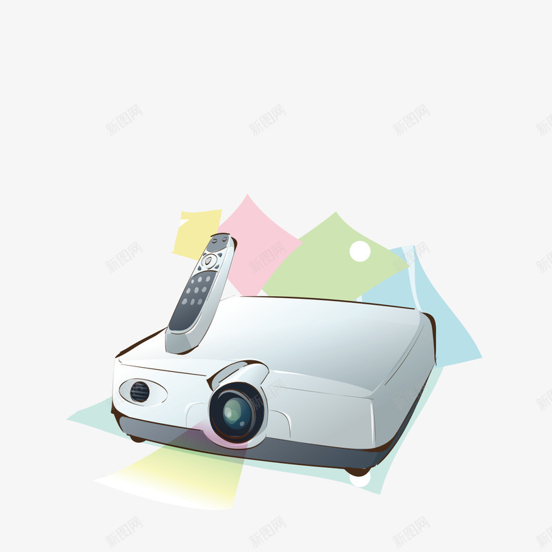 卡通投影仪模型png免抠素材_88icon https://88icon.com 卡通 投影仪 投影仪模型 投影机