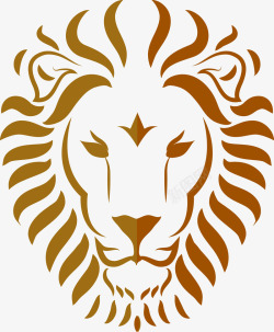 凶猛的狮子素材