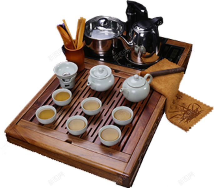 功夫茶具png免抠素材_88icon https://88icon.com 功夫茶具 茶勺 茶艺空间 陶瓷茶具