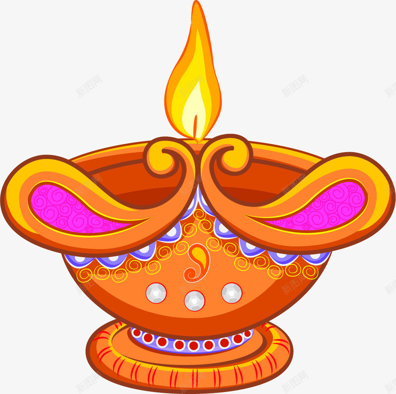 卡通手绘唯美油灯png免抠素材_88icon https://88icon.com 卡通油灯 唯美 手提 手绘油灯 教师节 油灯 烛灯 蜡烛