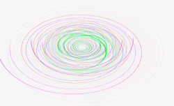 环绕圆装饰线素材