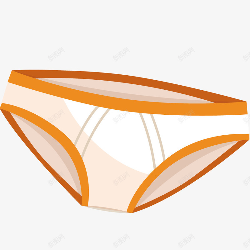 版型内裤矢量图eps免抠素材_88icon https://88icon.com 三角内裤 内衣 服饰 款式图 矢量图