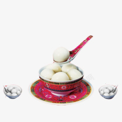 元宵节汤圆素材