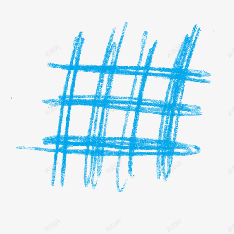 蓝色粉笔线条png免抠素材_88icon https://88icon.com 免抠 图案 效果 粉笔 粉笔效果 线条 蓝色线条 装饰