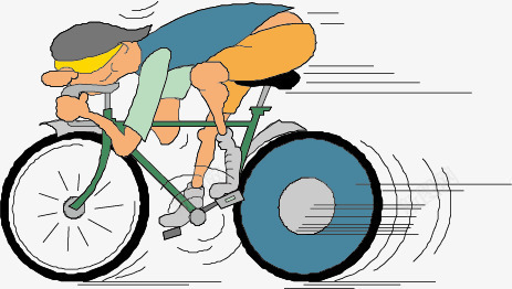 骑自行车矢量图ai免抠素材_88icon https://88icon.com 公路赛 自行车 骑自行车 矢量图