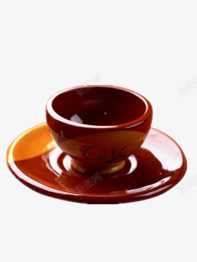 陶瓷杯具png免抠素材_88icon https://88icon.com 古典 棕色 茶具 茶艺 陶瓷杯子