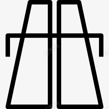 桥梁桩基公路图标图标