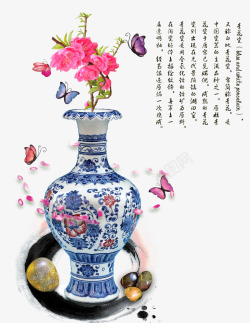 青花瓷瓷器素材