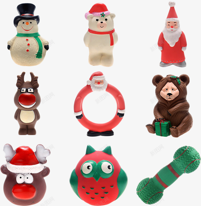 宠物圣诞节png免抠素材_88icon https://88icon.com 产品实物 圣洁 宠物 玩具 纪念品