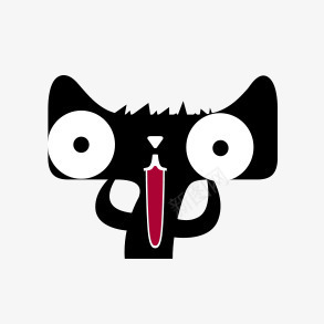 天猫卡通形象png免抠素材_88icon https://88icon.com 卡通猫 天猫 黑猫