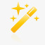 黄枫叶魔术魔杖超级单黄图标图标