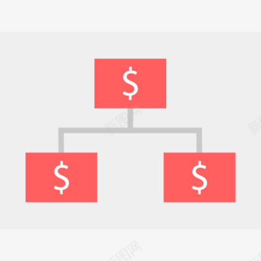 网络信息管理层次结构图标图标