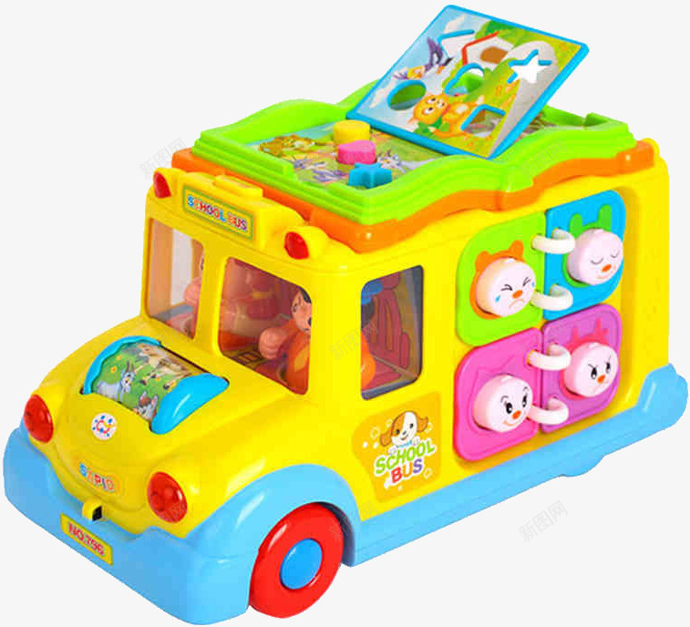儿童卡通车png免抠素材_88icon https://88icon.com 产品实物 儿童车 宠物车 玩具