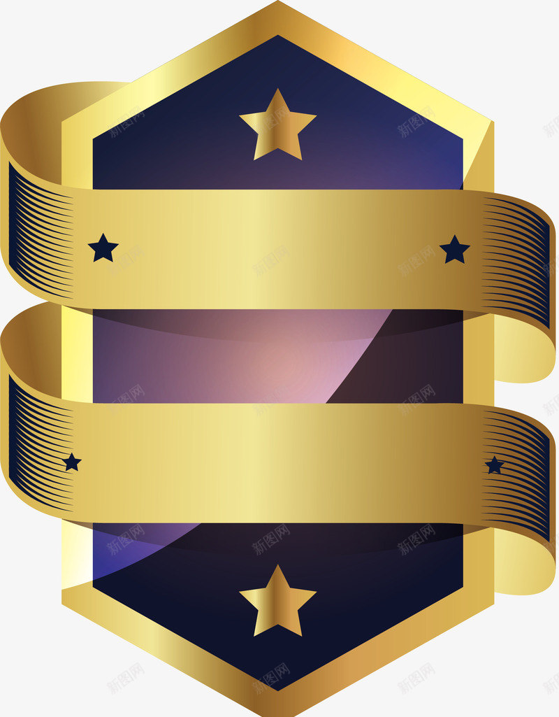 螺旋金色彩带标签矢量图ai免抠素材_88icon https://88icon.com 促销 促销标签 外国电商标签 矢量png 金箔纸 金色标签 矢量图