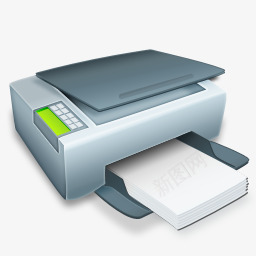 电器打印机纸文件文件打印设备图标图标