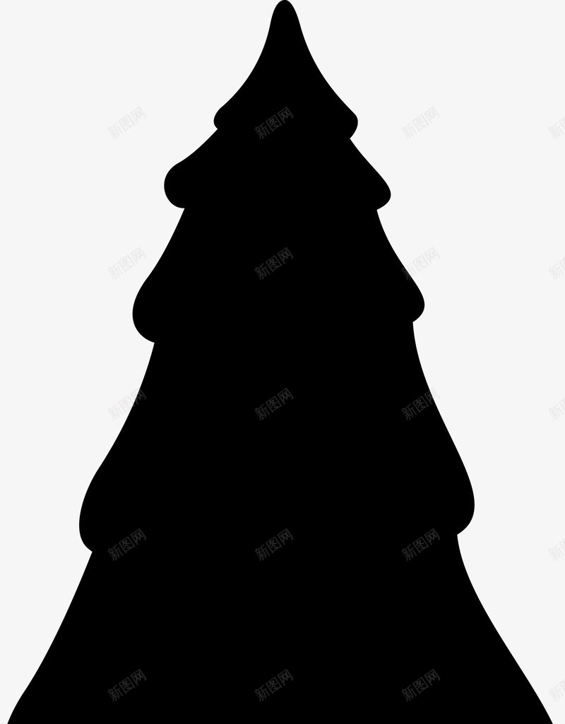圣诞黑色松树png免抠素材_88icon https://88icon.com 圣诞节 圣诞黑色松树图片 圣诞黑色松树素材库 松树 黑色剪影