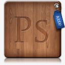 PS木质结构文件夹图标图标