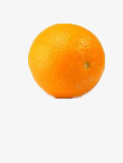 一个橙子素材