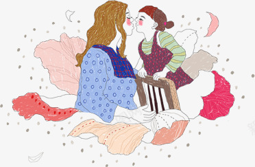 有爱温馨和谐亲吻母女png免抠素材_88icon https://88icon.com 亲吻 和谐 母女 温馨