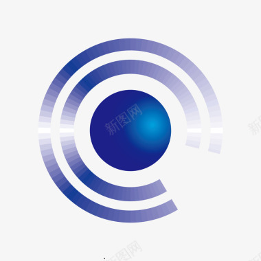 logo设计地方电视台图标矢量图图标