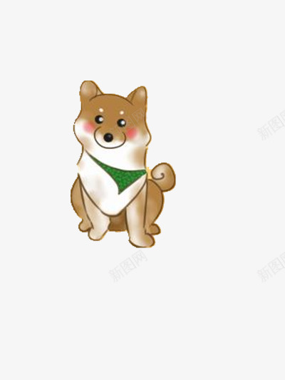 卡通的秋田犬png免抠素材_88icon https://88icon.com 乖巧 动物 可爱 宠物