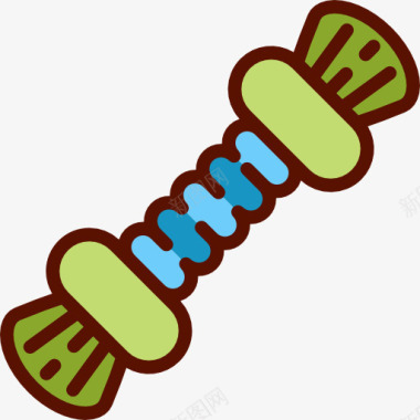 拴狗绳玩具图标图标