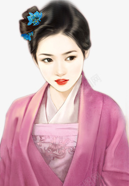 粉色服饰古代美女png免抠素材_88icon https://88icon.com 古代 服饰 粉色 美女