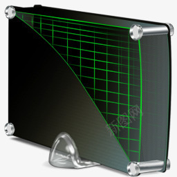 电脑包包主题电脑图标雷达图标