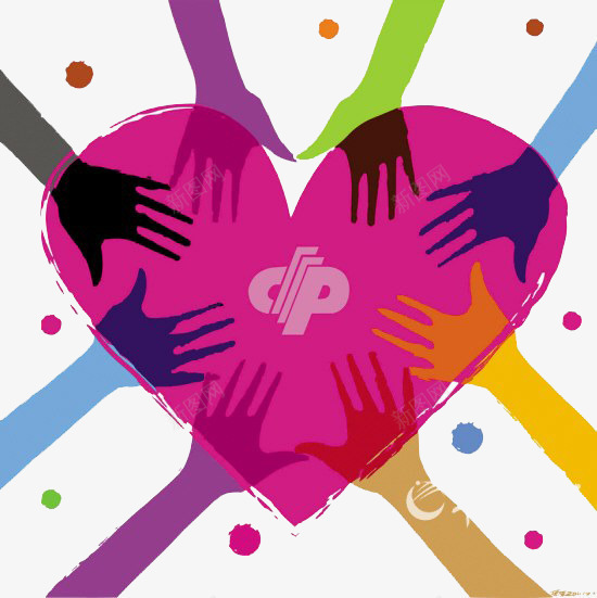 团结png免抠素材_88icon https://88icon.com 同心协力 团结 爱在一起