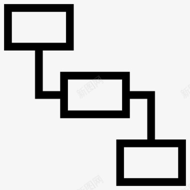 矢量网络支付连接器图标图标