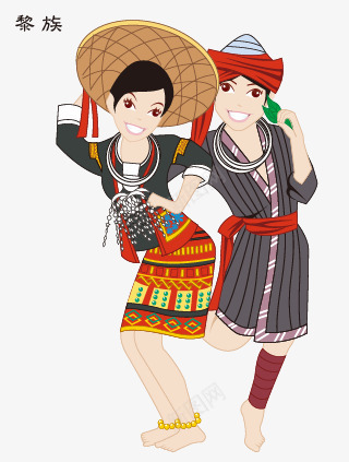 56民族服饰png免抠素材_88icon https://88icon.com 56民族 56民族服饰 少数民族 服装 服装素材