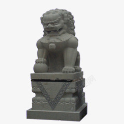 普通石狮子素材