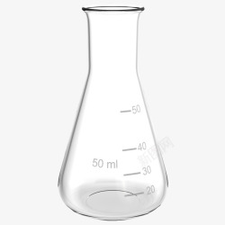 化学透明器材实验杯素材