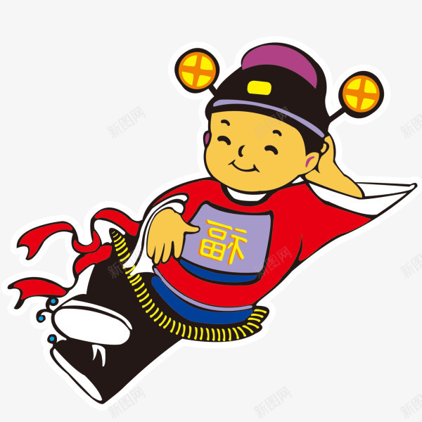 中国传统财神卡通人物png免抠素材_88icon https://88icon.com 中国传统财神卡通人物 传统财神 卡通财神 新年 新年财神 财神 财神爷