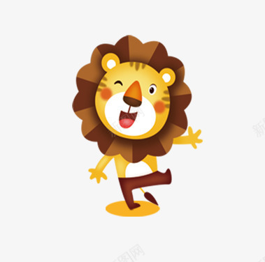 可爱的狮子png免抠素材_88icon https://88icon.com 动物 卡通狮子 可爱的狮子 狮子 野兽