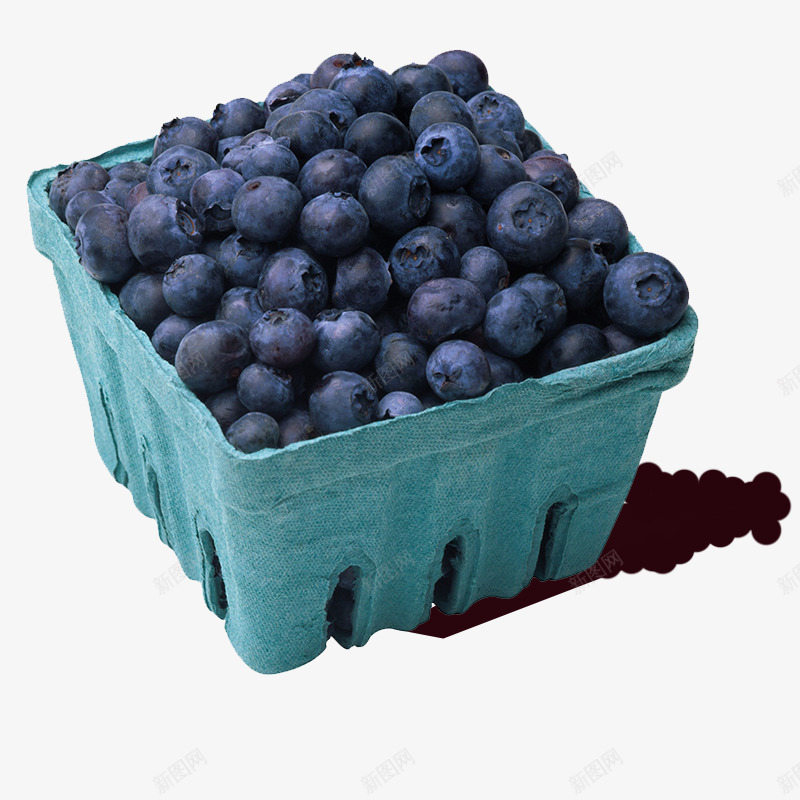 一盒蓝莓水果psd免抠素材_88icon https://88icon.com 厨房食材 水果素材 蓝莓 蓝莓水果素材