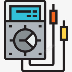 工业电压表Voltmeter图标高清图片