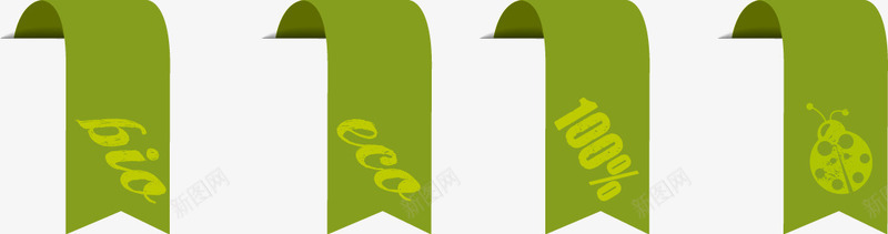 清新丝带条幅矢量图ai免抠素材_88icon https://88icon.com 丝带 条幅 清新 矢量图