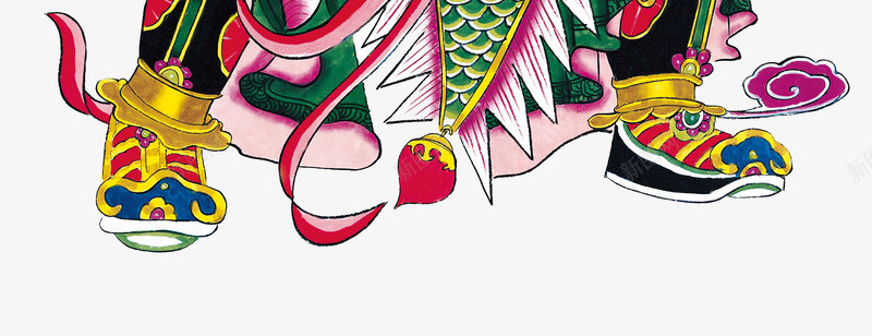 拿着宝剑的财神png免抠素材_88icon https://88icon.com 中国传统门神 古典人物 财神爷 门神