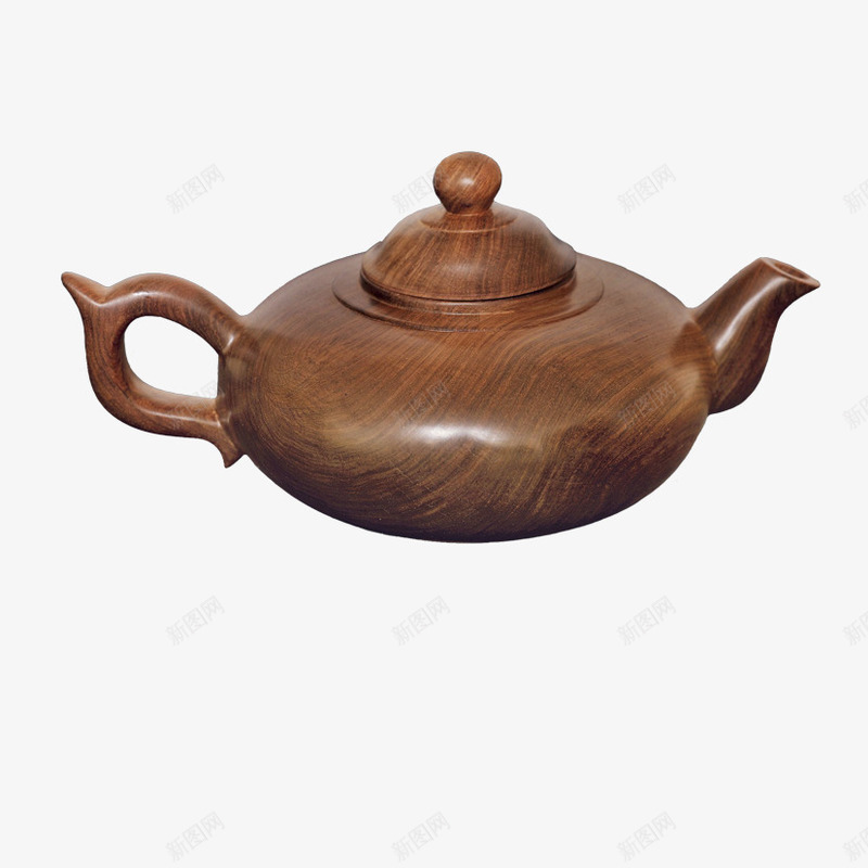 木纹茶壶png免抠素材_88icon https://88icon.com 中国风 古典 木纹 茶壶 茶道 茶韵