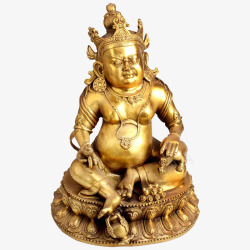 藏巴拉佛像纯铜摆设素材