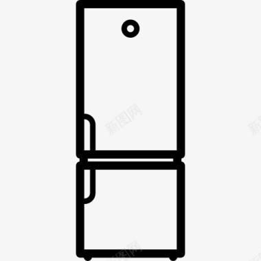 厨房生活用品冰箱图标图标