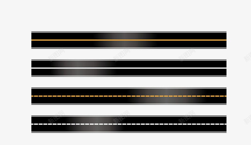 道路矢量图eps免抠素材_88icon https://88icon.com 公路素材 矢量道路 矢量铁路素材 道路 铁路 矢量图