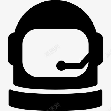 探险家宇航员头盔图标图标