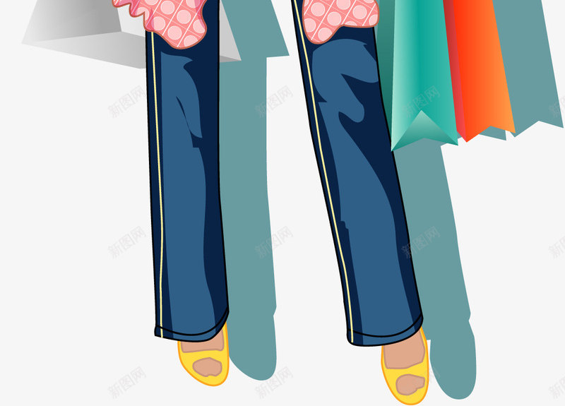 短发购物的女人png免抠素材_88icon https://88icon.com 女人 时尚 时髦 服装 服饰 短发 衣服 袋子 购物