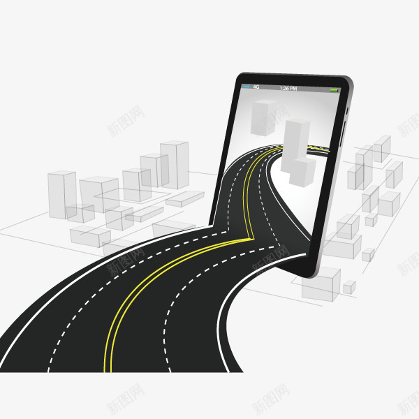 城市建筑马路纹理矢量图ai免抠素材_88icon https://88icon.com 城市建筑 马路纹理 矢量图