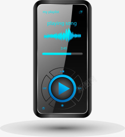 苹果MP4播放器手绘MP3播放器高清图片