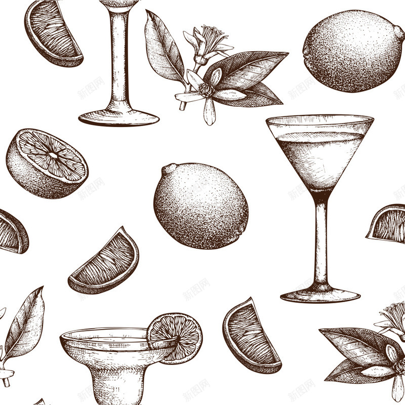 手绘玻璃杯水杯透明杯子png免抠素材_88icon https://88icon.com 素材 透明水瓶 高脚 高脚杯